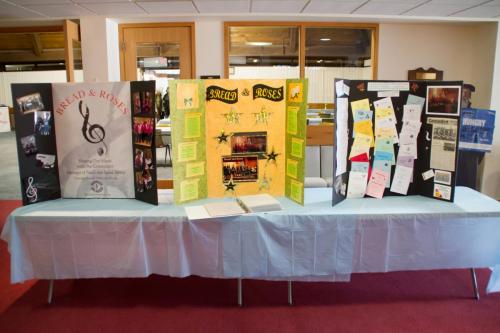 Our promotional and historical displays